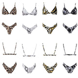 Bikini Micro Swimwear Women Leopard High Cut Swimming Bathing Suit Biquini Set Sexy Swimsuit Femme Brazilian Bikini - Sellve