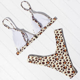 Bikini Micro Swimwear Women Leopard High Cut Swimming Bathing Suit Biquini Set Sexy Swimsuit Femme Brazilian Bikini - Sellve