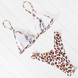 Bikini Micro Swimwear Women Leopard High Cut Swimming Bathing Suit Biquini Set Sexy Swimsuit Femme Brazilian Bikini - Sellve