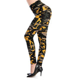 Fitness Pant Leggings Casual Milk Legging For Women Camouflage Printing Elasticity Leggings Camouflage - Sellve