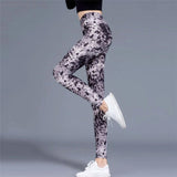 Fitness Pant Leggings Casual Milk Legging For Women Camouflage Printing Elasticity Leggings Camouflage - Sellve