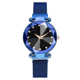 Ladies Magnetic Starry Sky Clock Luxury Women Watches Fashion Diamond Female Quartz Wristwatches - Sellve