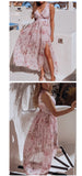 Summer Dress Women Vestidos Casual Tie Dye Clothing Robe Femme Chic Beach Dresses Chiffon Autumn Maxi Dress - Sellve