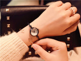 Small Gold Bangle Bracelet Luxury Watches Stainless Steel Retro Ladies Quartz Wristwatches - Sellve