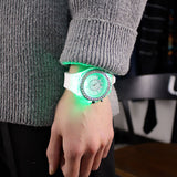 Flash Luminous Watch Led light Personality trends students lovers jellies woman men's watches light WristWatch - Sellve