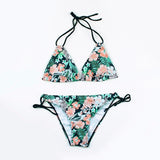 Swimwear Women Swimsuit Sexy Bikini 2020 New Push Up Bikini Set Bathing Suit Women Print Floral Beach Wear - Sellve