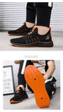 New Men Sneakers Mesh Casual Shoes Lac-up Shoes Men Lightweight Comfortable Breathable Walking Sneakers - Sellve