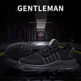 New Men Sneakers Mesh Casual Shoes Lac-up Shoes Men Lightweight Comfortable Breathable Walking Sneakers - Sellve