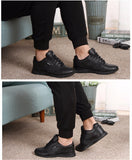 New Popular Style Men Casual Shoes Lace Up Comfortable Shoes Men Soft Lightweight - Sellve