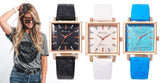 Top Style Fashion Women's Luxury Leather Band Analog Quartz Wrist Watch Golden Ladies Watch - Sellve