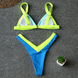 Swimsuit Women Swimwear Push Up Bikini Set Patchwork Biquini Brazilian Summer Beach Bathing Suit Swim Wear - Sellve