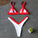 Swimsuit Women Swimwear Push Up Bikini Set Patchwork Biquini Brazilian Summer Beach Bathing Suit Swim Wear - Sellve