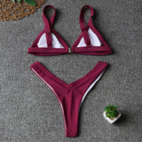 Swimsuit Women Swimwear Push Up Bikini Set Patchwork Biquini Brazilian Summer Beach Bathing Suit Swim Wear - Sellve