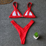 Swimsuit Women Swimwear Push Up Bikini Set Patchwork Biquini Brazilian Summer Beach Bathing Suit Swim Wear - Sellve