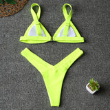 Swimsuit Women Swimwear Push Up Bikini Set Patchwork Biquini Brazilian Summer Beach Bathing Suit Swim Wear - Sellve