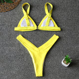 Swimsuit Women Swimwear Push Up Bikini Set Patchwork Biquini Brazilian Summer Beach Bathing Suit Swim Wear - Sellve