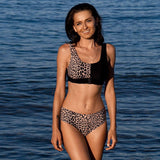 Sexy Bikini Set Leopard Swimwear Women 2020 Patchwork Swimsuits Push Up Bikini Printed Bikinis Mujer Beach Wear - Sellve