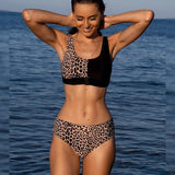 Sexy Bikini Set Leopard Swimwear Women 2020 Patchwork Swimsuits Push Up Bikini Printed Bikinis Mujer Beach Wear - Sellve