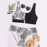 Sexy Bikini Set Leopard Swimwear Women 2020 Patchwork Swimsuits Push Up Bikini Printed Bikinis Mujer Beach Wear - Sellve